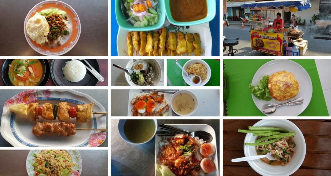 Restaurant Meals and Street Food in Hua Hin Thailand